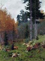 Isaak Iljitsch Lewitan  - Bilder Gemälde - Forest in Autumn 2