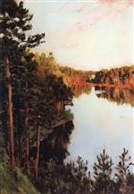 Isaak Iljitsch Lewitan  - Bilder Gemälde - Forest Lake 3