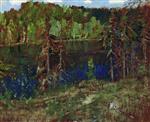 Isaak Iljitsch Lewitan  - Bilder Gemälde - Forest Lake