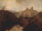 Joseph Mallord William Turner - Bilder Gemälde - Castle von Kilgarran am Twyvey