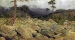 Isaak Iljitsch Lewitan  - Bilder Gemälde - In den Bergen der Krim
