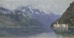 Isaak Iljitsch Lewitan  - Bilder Gemälde - Lake Como 2