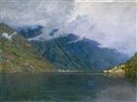 Isaak Iljitsch Lewitan  - Bilder Gemälde - Lake Como 5