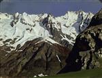 Isaak Iljitsch Lewitan  - Bilder Gemälde - Mont Blanc Mountains