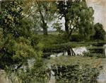 Isaak Iljitsch Lewitan  - Bilder Gemälde - Overgrown Pond