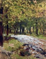 Isaak Iljitsch Lewitan  - Bilder Gemälde - Path in the Woods 3