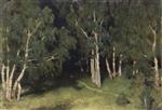 Isaak Iljitsch Lewitan  - Bilder Gemälde - Path in the Woods 4