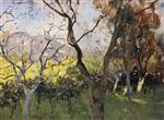 Isaak Iljitsch Lewitan  - Bilder Gemälde - Springtime in Crimea 2