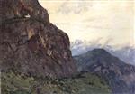 Isaak Iljitsch Lewitan  - Bilder Gemälde - The Alps 2
