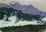 Isaak Iljitsch Lewitan  - Bilder Gemälde - The Alps 5