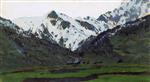 Isaak Iljitsch Lewitan  - Bilder Gemälde - The Alps in Spring