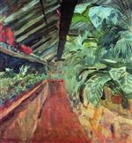 Isaak Iljitsch Lewitan  - Bilder Gemälde - The Greenhouse