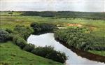 Isaak Iljitsch Lewitan  - Bilder Gemälde - The Istra River 2