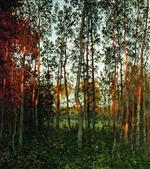 Isaak Iljitsch Lewitan  - Bilder Gemälde - The Last Rays of the Sun