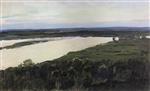 Isaak Iljitsch Lewitan  - Bilder Gemälde - The Oka River