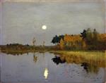 Isaak Iljitsch Lewitan  - Bilder Gemälde - The Twilight Moon