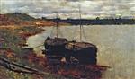 Isaak Iljitsch Lewitan  - Bilder Gemälde - The Volga