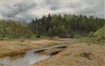 Isaak Iljitsch Lewitan  - Bilder Gemälde - View near Zvenigorod