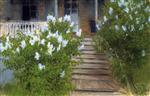 Isaak Iljitsch Lewitan  - Bilder Gemälde - White Lilacs