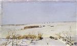 Isaak Iljitsch Lewitan  - Bilder Gemälde - Winter Day