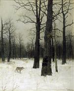 Isaak Iljitsch Lewitan  - Bilder Gemälde - Winter in the Forest