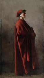 Jean Louis Ernest Meissonier - Bilder Gemälde - Dante