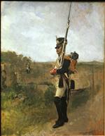 Jean Louis Ernest Meissonier - Bilder Gemälde - Die Wache