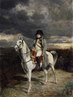 Jean Louis Ernest Meissonier  - Bilder Gemälde - Napoleon