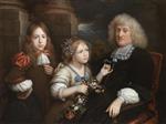 Pierre Mignard - Bilder Gemälde - A Family Group