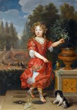 Pierre Mignard - Bilder Gemälde - Mademoiselle de Blois