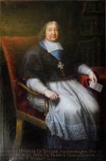 Pierre Mignard  - Bilder Gemälde - Portrait of Charles-Maurice Le Tellier