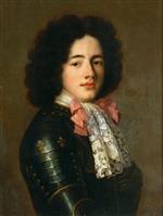 Pierre Mignard  - Bilder Gemälde - Portrait of Louis de Bourbon