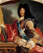 Pierre Mignard  - Bilder Gemälde - Portrait of Louis XIV
