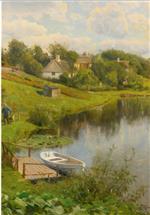 Peder Mønsted - Bilder Gemälde - Hosterkob