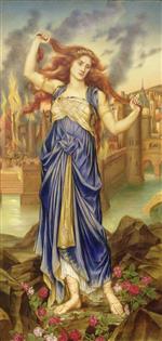 Evelyn De Morgan - Bilder Gemälde - Cassandra