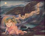 Evelyn De Morgan - Bilder Gemälde - Death of a Butterfly