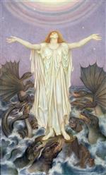 Evelyn De Morgan - Bilder Gemälde - Help me