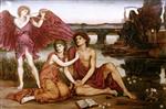 Evelyn De Morgan - Bilder Gemälde - Love's Passing