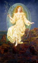 Evelyn De Morgan - Bilder Gemälde - Lux in Tenebris