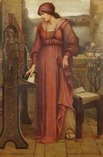 Evelyn De Morgan - Bilder Gemälde - Music Sweet Music