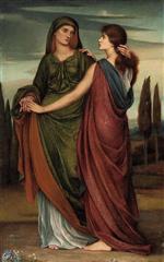 Evelyn De Morgan - Bilder Gemälde - Naomi and Ruth