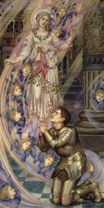 Evelyn De Morgan - Bilder Gemälde - Our Lady of Peace