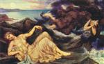 Evelyn De Morgan - Bilder Gemälde - Port after Stormy Seas