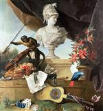 Jean Baptiste Oudry  - Bilder Gemälde - The Four Continents - Europe