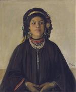 John Lavery - Bilder Gemälde - Aida, a Moorish Maid