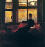 John Lavery - Bilder Gemälde - An October Evening