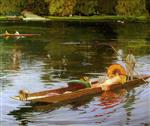 John Lavery  - Bilder Gemälde - Boating on the Thames