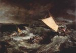 Joseph Mallord William Turner  - Peintures - Naufrage