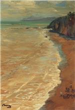 John Lavery  - Bilder Gemälde - From the Cliffs