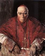 John Lavery  - Bilder Gemälde - His Eminence Cardinal Logue